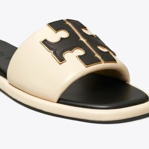 NWT Tory Burch Double T Sport Slide